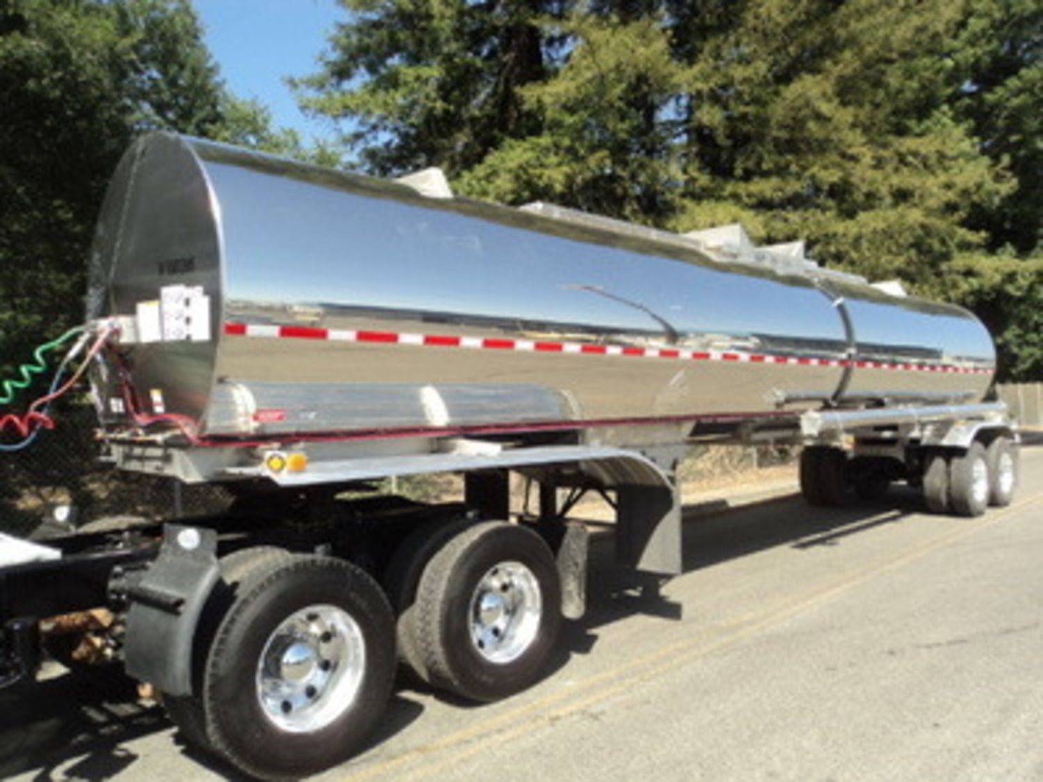 2024 WABASH TANK 7,000 GAL. 1 COMPT. 2AXLE INSULATED STAINLESS STEEL